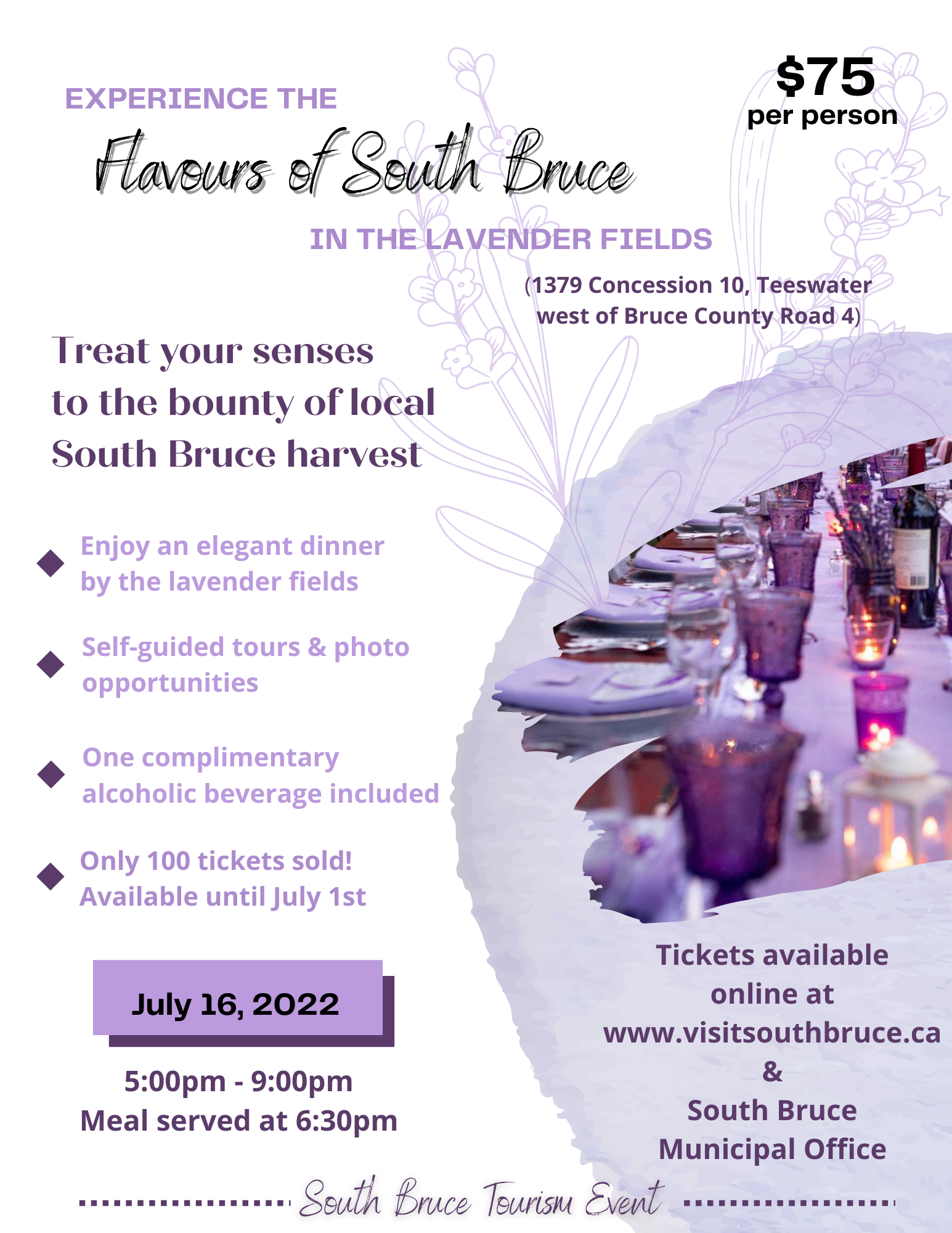 Flavours of South Bruce poster