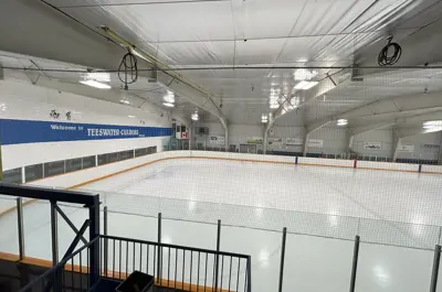 ice pad at the Teeswater arena