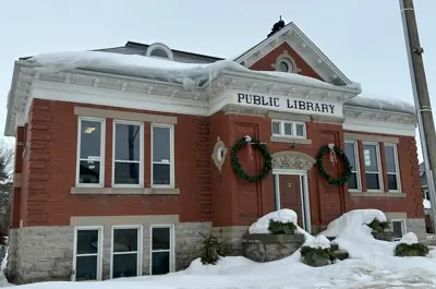 Exterior of the Teeswater Library