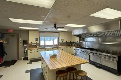 Kitchen facility at the Formosa Community Centre