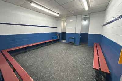 dressing room at the Teeswater Arena