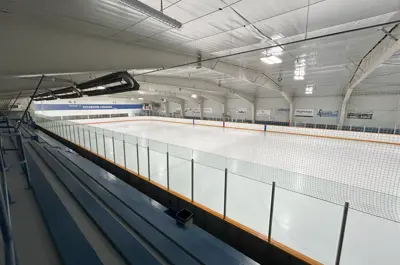 full view of the ice pad at the Teeswater Arena